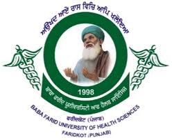 Baba Farid University of Health Sciences, Faridkot Logo
