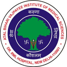 Atal Bihari Vajpayee Institute of Medical Sciences and Dr. RML Hospital, New Delhi Logo
