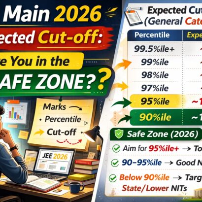 JEE Main 2026 Expected Cut-off: Are You in the Safe Zone?
