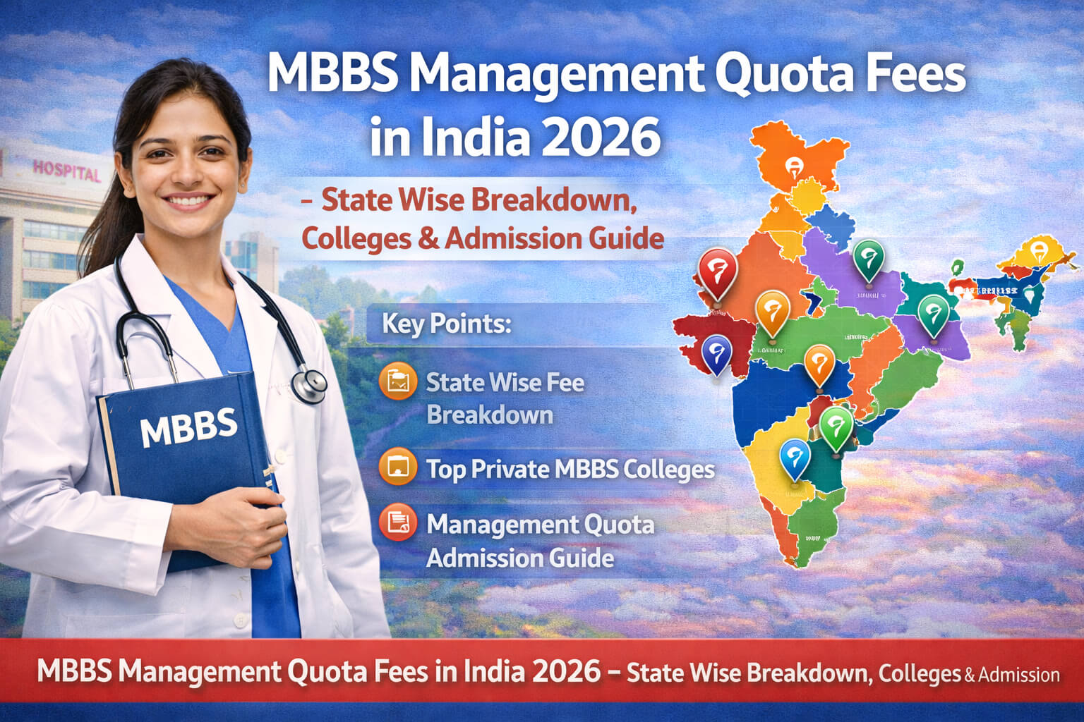 MBBS Management Quota Fees in India 2026 – State Wise Breakdown, Colleges & Admission Guide